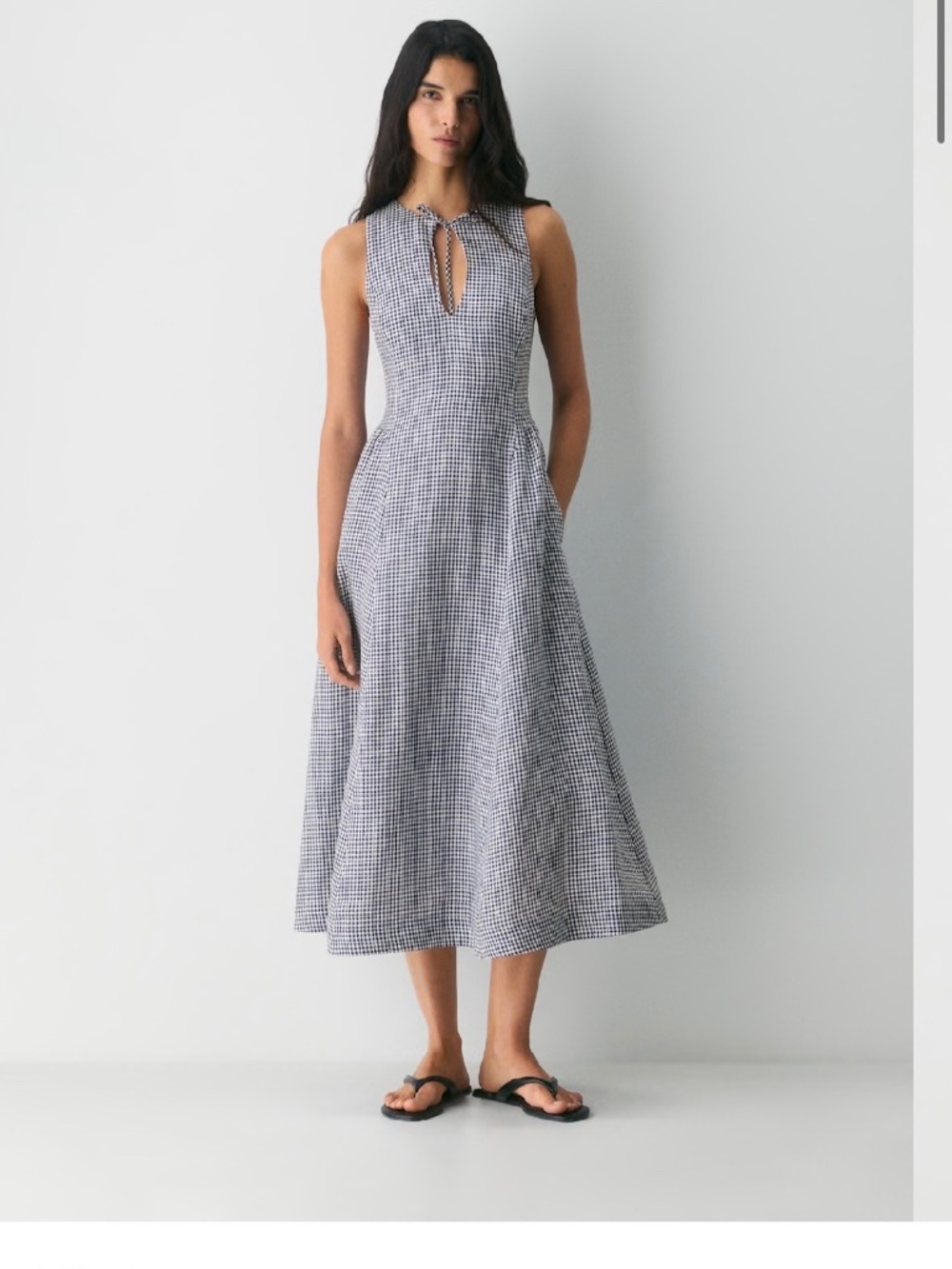 Aritiza - Wilfred - Countess Linen Maxi Dress - Picture 3 of 10